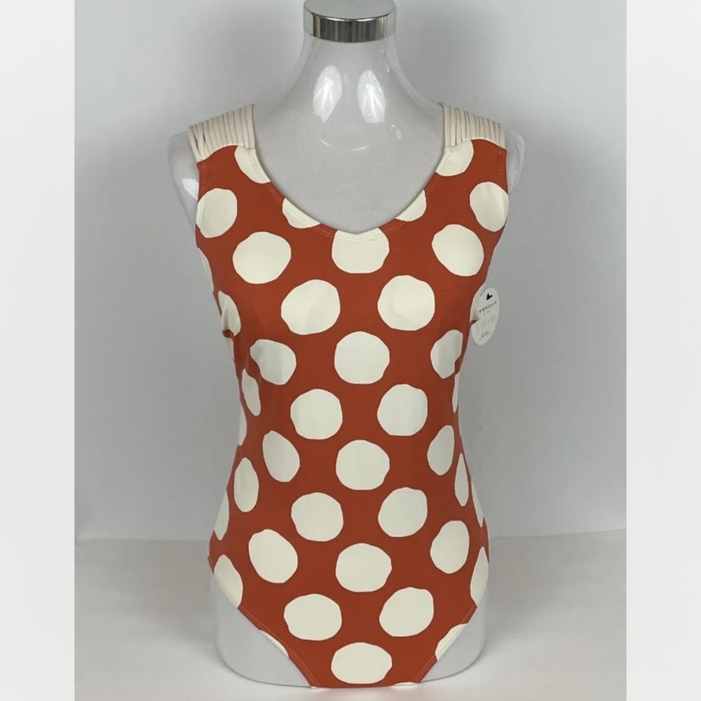 NWT Downeast Basics One Piece Swimsuit